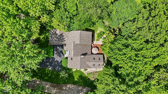7426 Shadow Wood Dr, Indianapolis, IN 46254 - aerial view of property and surrounding area