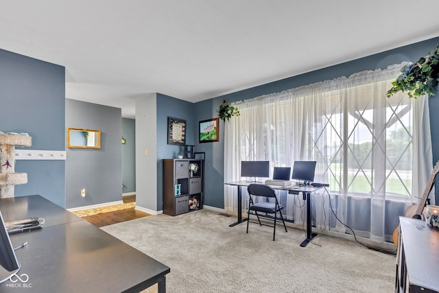 12121 E 21st St, Indianapolis, IN 46229 - office space featuring baseboards and carpet flooring