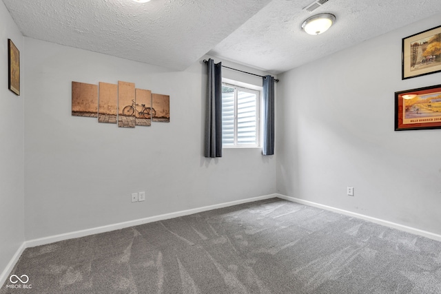 13766 Heatherfield Dr, Fishers, IN 46038 - carpeted empty room with a textured ceiling and baseboards