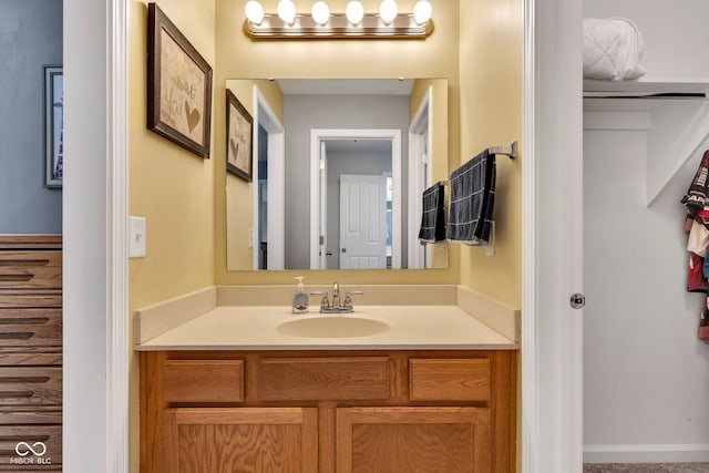 13766 Heatherfield Dr, Fishers, IN 46038 - bathroom featuring vanity