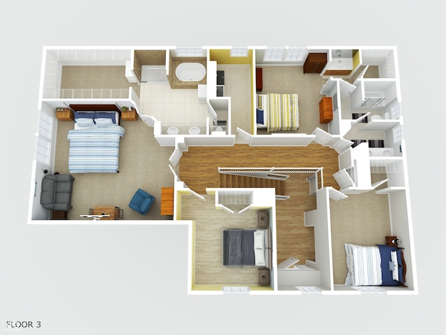 13766 Heatherfield Dr, Fishers, IN 46038 - home floor plan