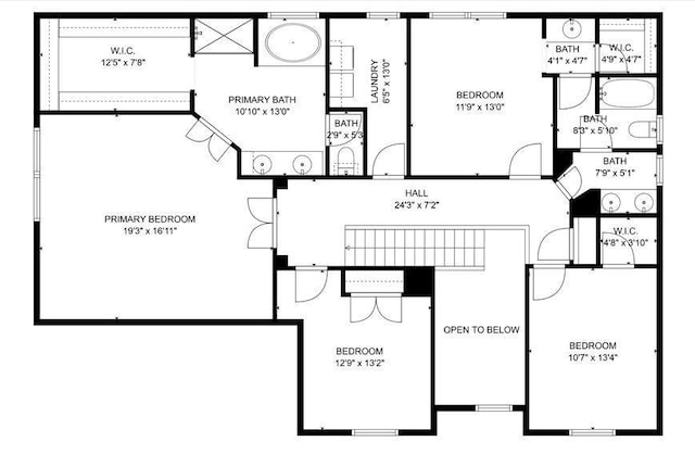 13766 Heatherfield Dr, Fishers, IN 46038 - home floor plan