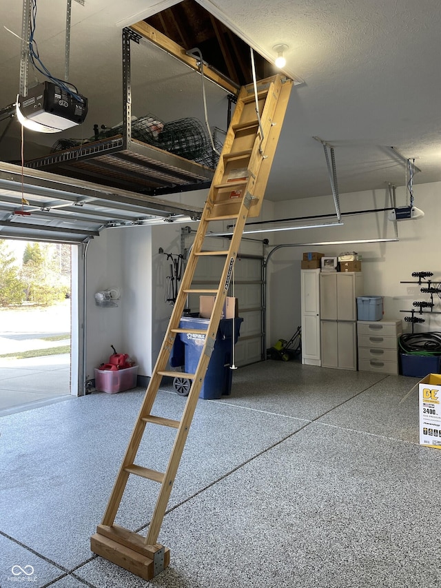 13766 Heatherfield Dr, Fishers, IN 46038 - garage with a garage door opener