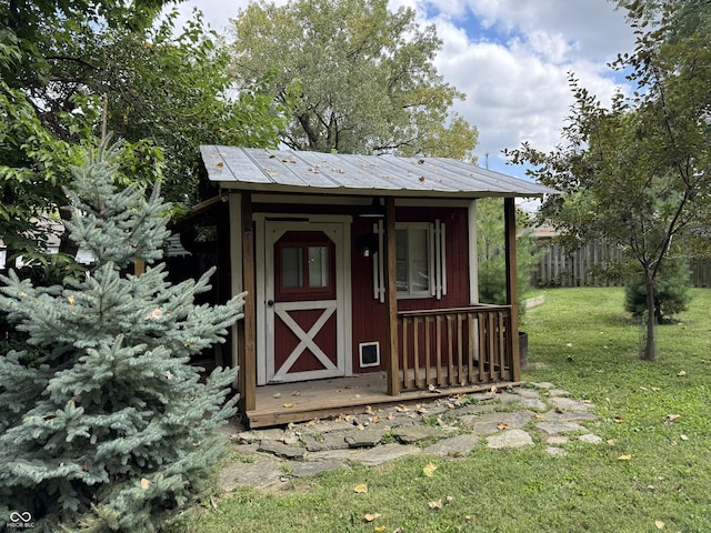 1206 Mcdougal St, Indianapolis, IN 46203 - view of shed