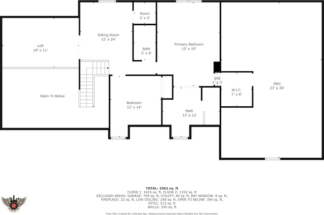 7630 Blain Way, Indianapolis, IN 46254 - property floor plan