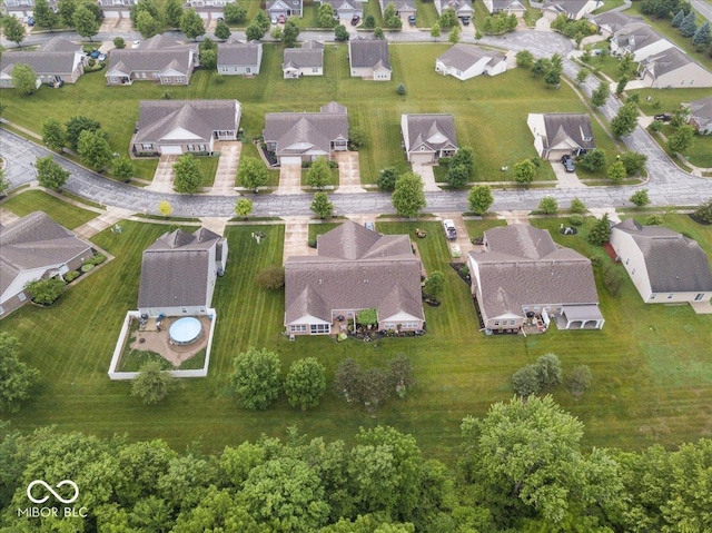 1905 Persimmon Grove Dr, Indianapolis, IN 46234 - aerial view of property's location featuring nearby suburban area