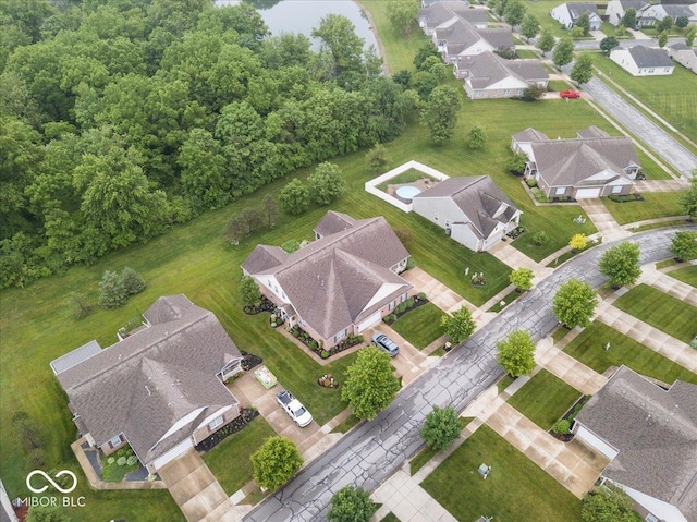 1905 Persimmon Grove Dr, Indianapolis, IN 46234 - aerial view of residential area