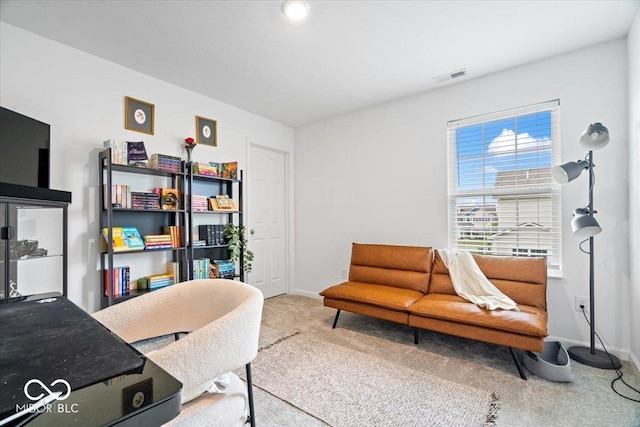 6507 W Whispering Way, Greenfield, IN 46140 - office area with carpet and baseboards