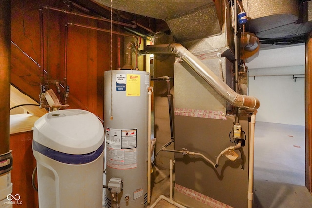 6133 Ashway Ct, Indianapolis, IN 46224 - utilities with gas water heater and heating unit