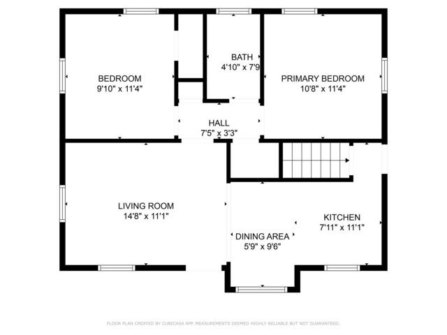 2164 E Raymond St, Indianapolis, IN 46203 - floor plan / room layout