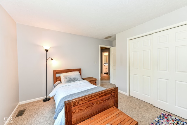 6580 Kings Ct, Avon, IN 46123 - bedroom with carpet and a closet