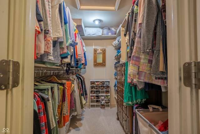 131 Olde Mill Bay, Indianapolis, IN 46260 - spacious closet featuring carpet flooring
