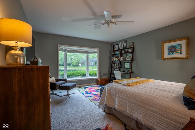 131 Olde Mill Bay, Indianapolis, IN 46260 - bedroom with ceiling fan