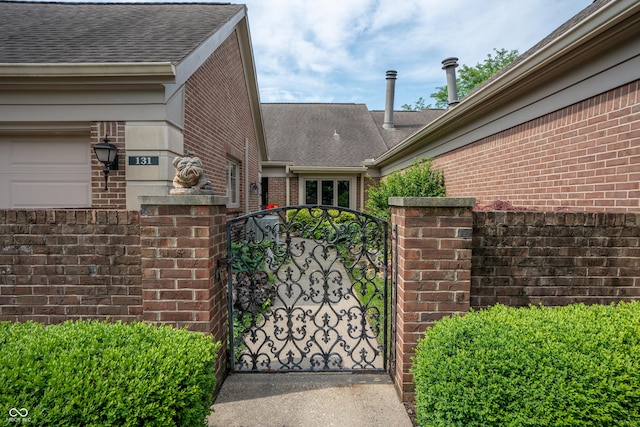 131 Olde Mill Bay, Indianapolis, IN 46260 - view of gate
