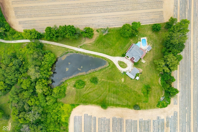 5439 E Kinderhook Rd, Scottsburg, IN 47170 - aerial view of a large body of water