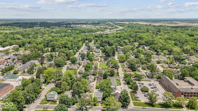 245 S Washington St, Danville, IN 46122 - aerial perspective of suburban area