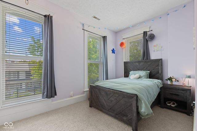 245 S Washington St, Danville, IN 46122 - carpeted bedroom with a textured ceiling