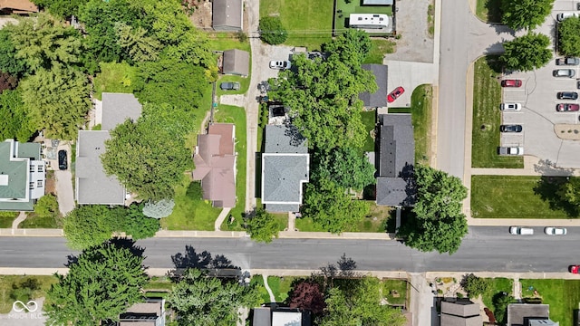 245 S Washington St, Danville, IN 46122 - aerial view of property and surrounding area with nearby suburban area