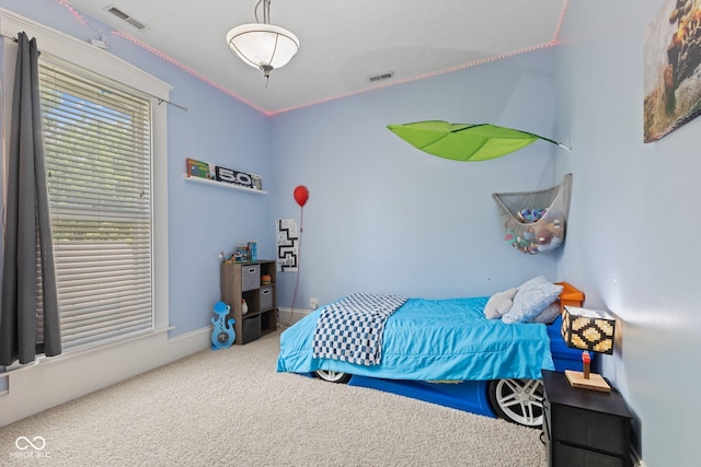 245 S Washington St, Danville, IN 46122 - carpeted bedroom featuring crown molding and baseboards