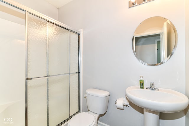 4650 Blue Marlin Way, Indianapolis, IN 46239 - full bathroom with toilet and an enclosed shower