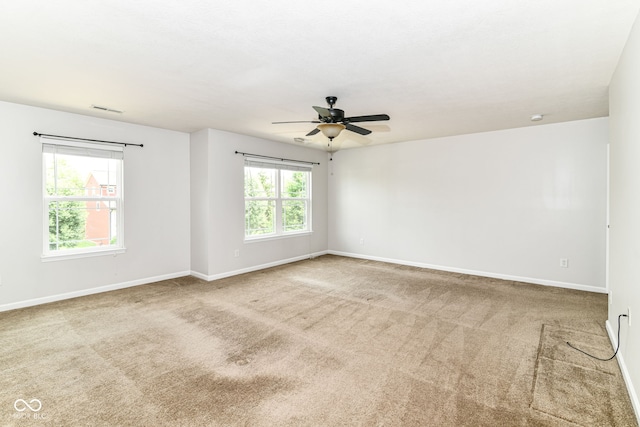 4650 Blue Marlin Way, Indianapolis, IN 46239 - empty room featuring a ceiling fan and carpet floors