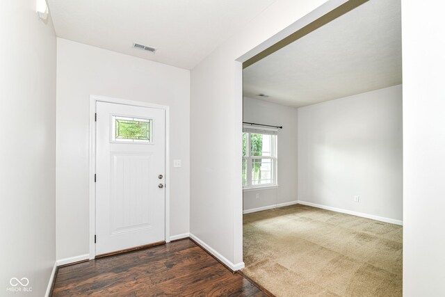 4650 Blue Marlin Way, Indianapolis, IN 46239 - entrance foyer featuring baseboards and wood finished floors