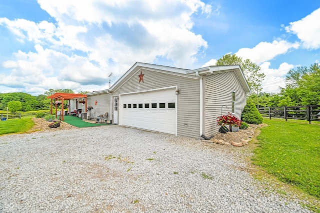 2248 W State Road 58, Seymour, IN 47274 - view of home's exterior featuring driveway and a garage