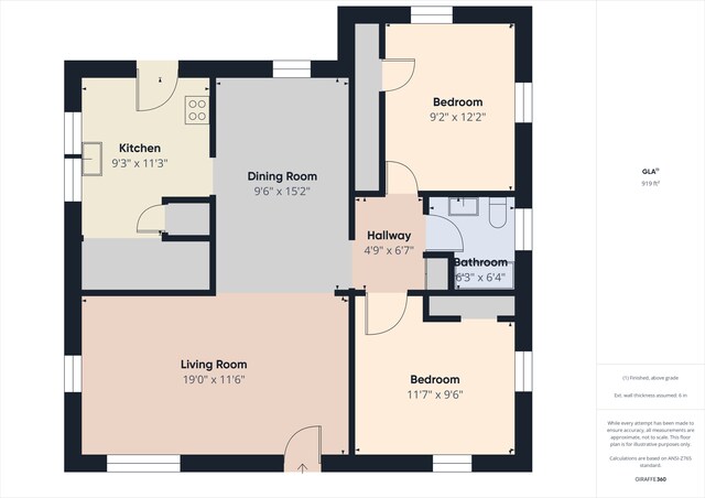 2405 E 9th St, Anderson, IN 46012 - property floor plan