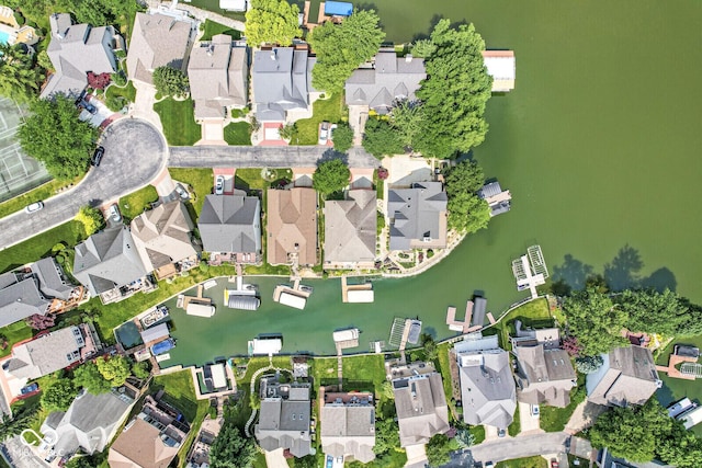 11244 Blackwalnut Pt, Indianapolis, IN 46236 - view of property location with nearby suburban area and a large body of water