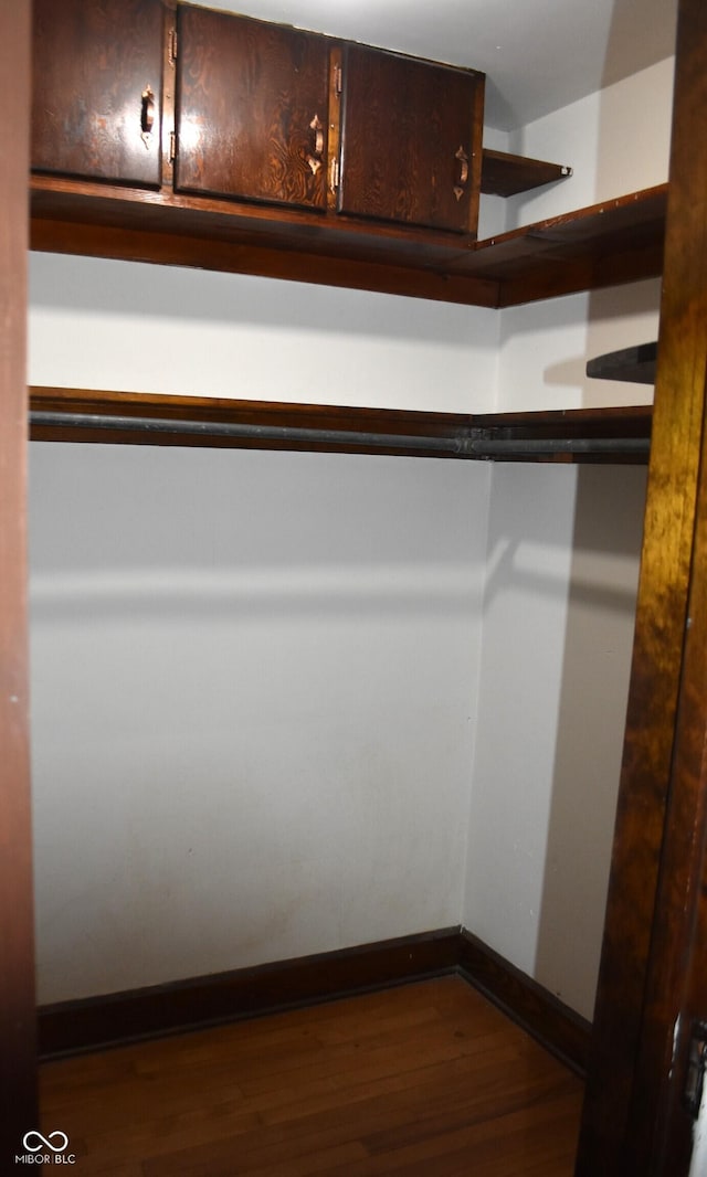 1641 Winton Ave, Speedway, IN 46224 - walk in closet with wood finished floors