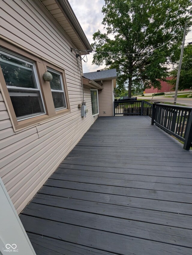 317 Washington St, Clay City, IN 47841 - view of deck