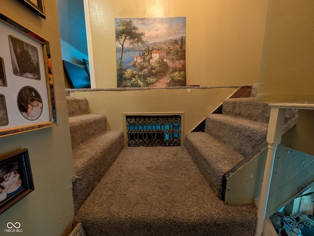 317 Washington St, Clay City, IN 47841 - stairs with carpet
