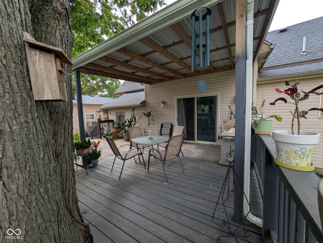 317 Washington St, Clay City, IN 47841 - view of deck