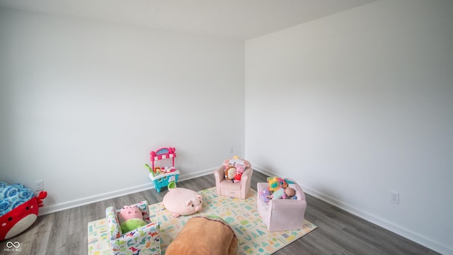 2916 W Bargello Ln, Monrovia, IN 46157 - playroom with wood finished floors and baseboards
