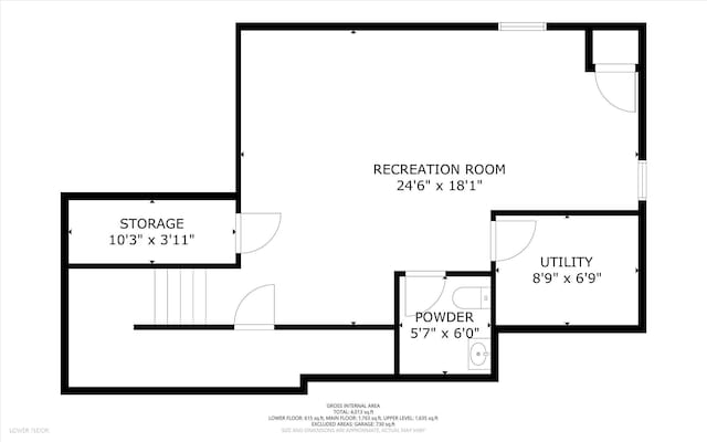 12772 Tram Ln, Carmel, IN 46032 - view of floor plan / room layout
