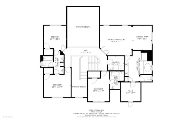 12772 Tram Ln, Carmel, IN 46032 - view of floor plan / room layout