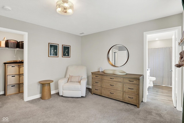 9716 Cimmaron Ave, Mccordsville, IN 46055 - living area with light carpet and baseboards