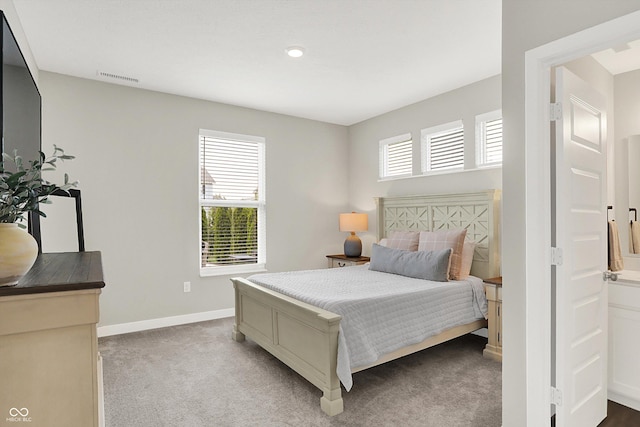 9716 Cimmaron Ave, Mccordsville, IN 46055 - carpeted bedroom with baseboards and recessed lighting