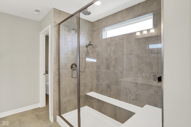 9716 Cimmaron Ave, Mccordsville, IN 46055 - full bathroom with a stall shower and toilet