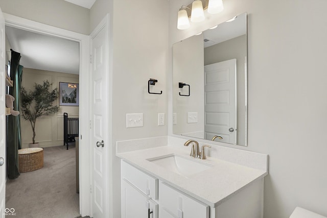 9716 Cimmaron Ave, Mccordsville, IN 46055 - bathroom featuring vanity