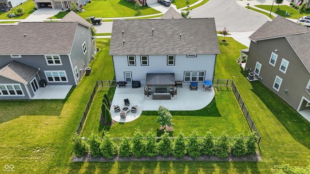 9716 Cimmaron Ave, Mccordsville, IN 46055 - aerial perspective of suburban area