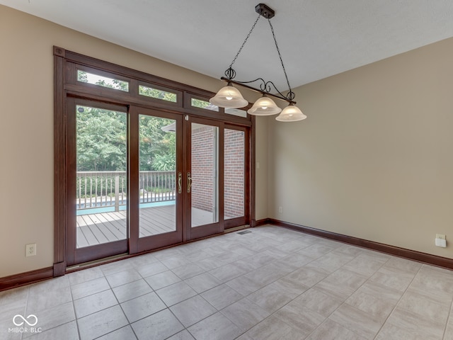 20 Forrests Edge Ct, Indianapolis, IN 46227 - unfurnished dining area featuring baseboards