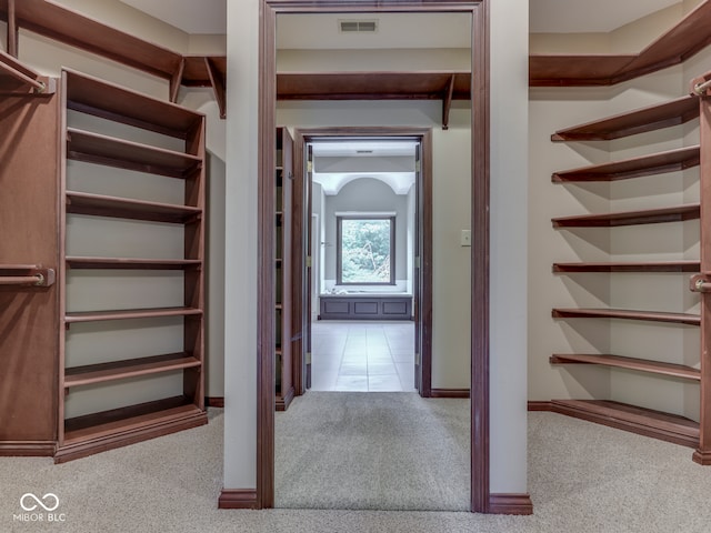 20 Forrests Edge Ct, Indianapolis, IN 46227 - hall featuring carpet flooring and baseboards