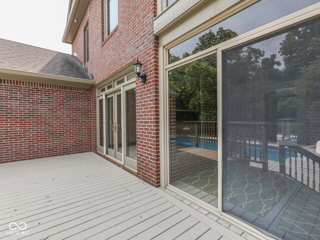 20 Forrests Edge Ct, Indianapolis, IN 46227 - view of deck