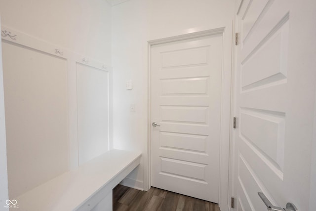 19800 Sutton Ter, Westfield, IN 46074 - mudroom with dark wood-style floors