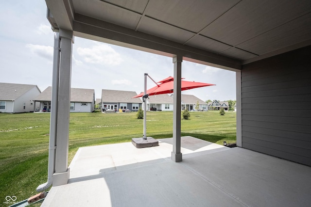 19800 Sutton Ter, Westfield, IN 46074 - view of patio / terrace with a residential view