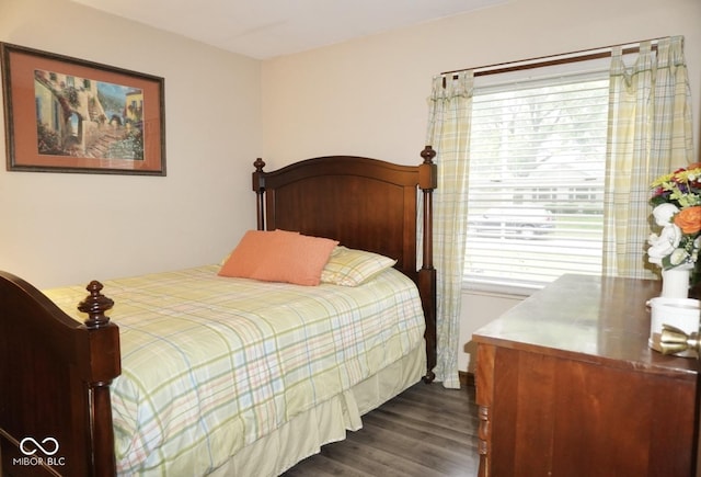 254 Bittersweet Dr, Whiteland, IN 46184 - bedroom featuring dark wood finished floors