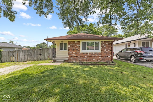 3898 S Randolph St, Indianapolis, IN 46227 - view of front of home featuring brick siding