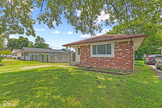 3898 S Randolph St, Indianapolis, IN 46227 - view of front of house with brick siding