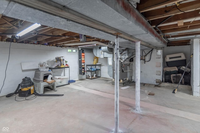 5315 Camden St, Indianapolis, IN 46227 - below grade area featuring heating unit